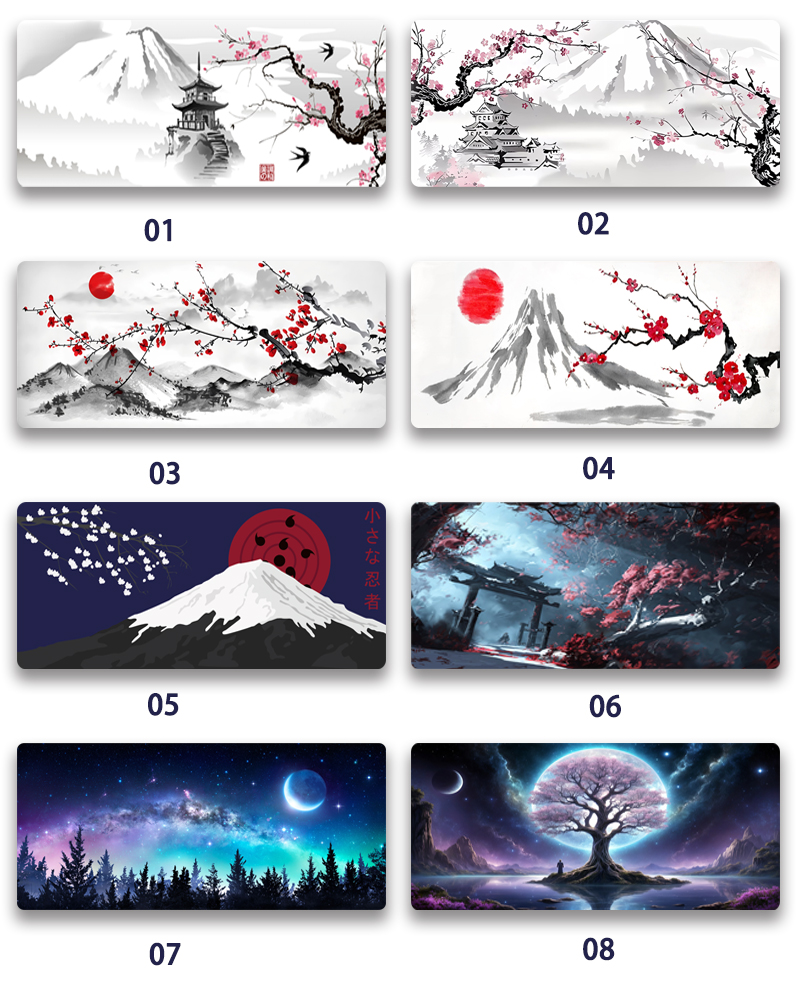 japanese mouse pad