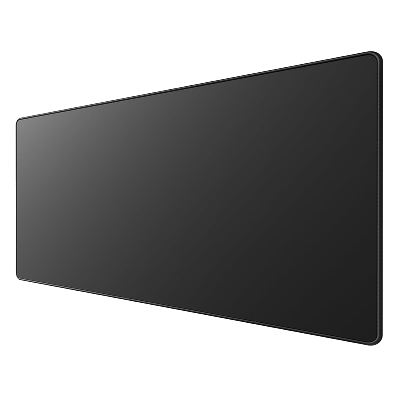 Black Mouse Pad Large Waterproof Rubber Office Mat