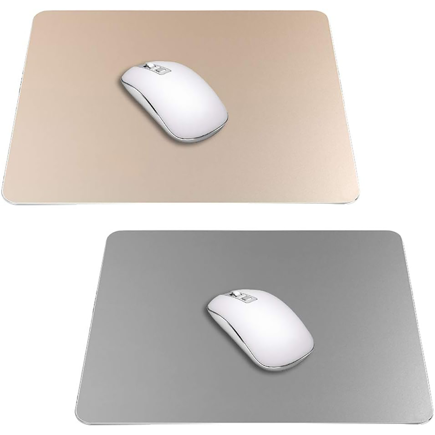 Metal Mouse Pad Smooth Ultra Thin Double Side Aluminum Gaming Mouse Mat