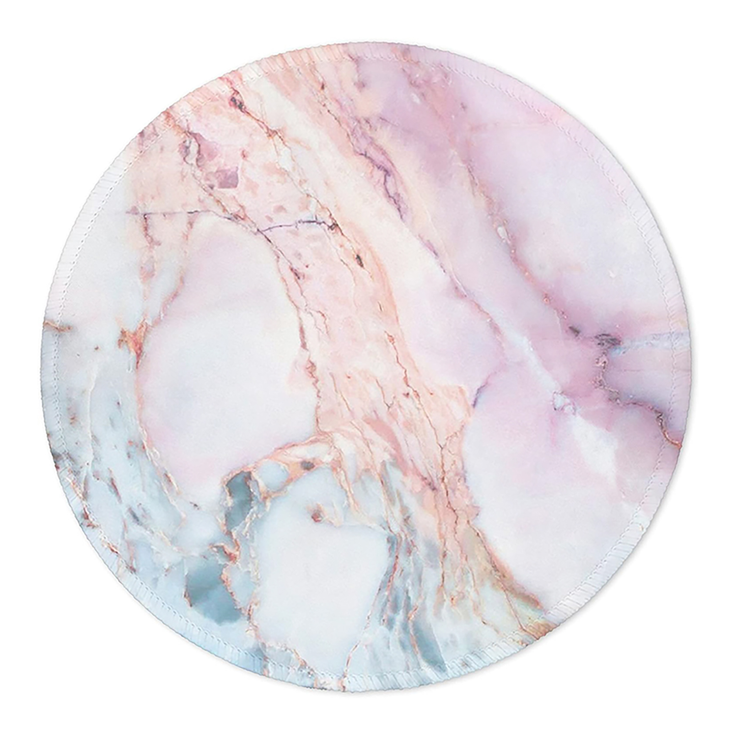Round Customized Premium-Textured Washable Desktop Mouse Pad